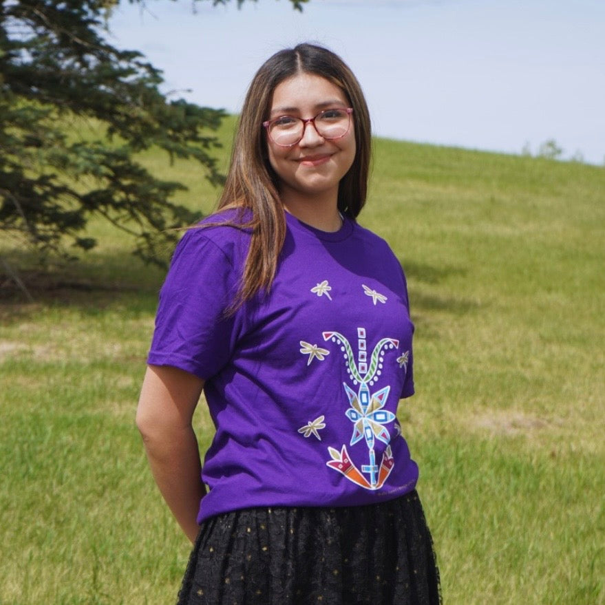 Wamblie Little Sky Tee – Purple
