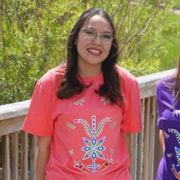 Wamblie Little Sky Tee - Coral