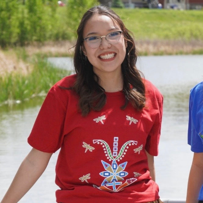 Wamblie Little Sky Tee – Red